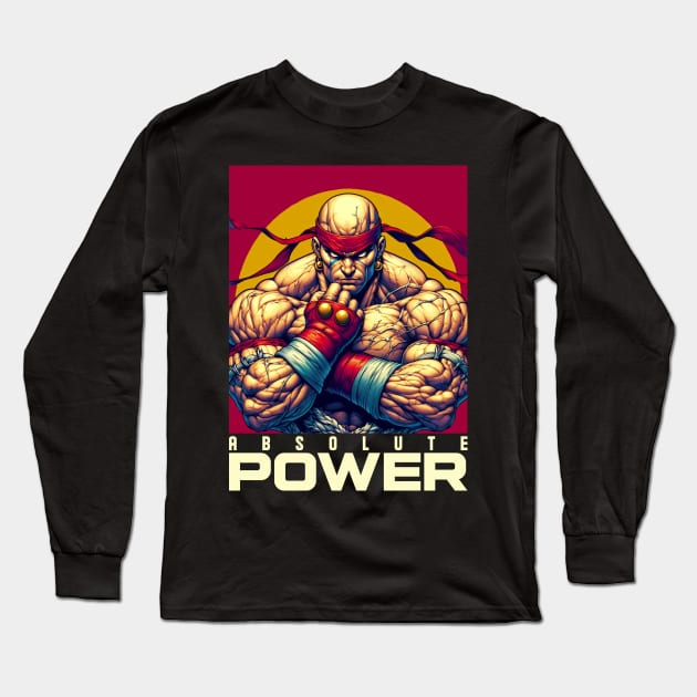 Absolute Power Long Sleeve T-Shirt by UB design